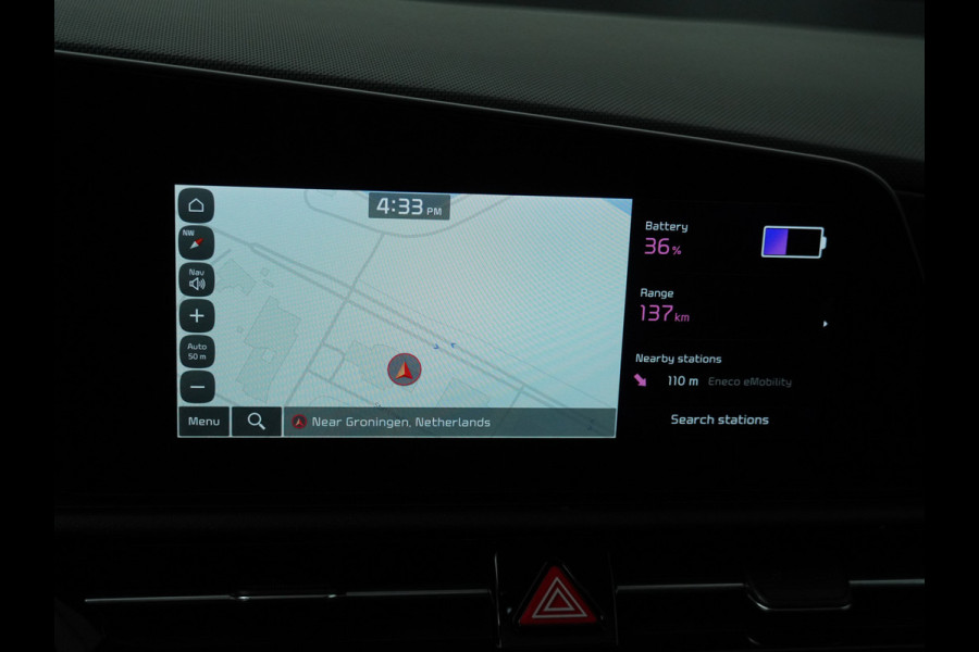 Kia Niro EV DynamicPlusLine 64.8 kWh Automaat - Climate Control - LED - Stoel/Stuurverwarming - Leder - Navigatie - Adaptief Cruise Control - Fabrieksgarantie Tot 2031