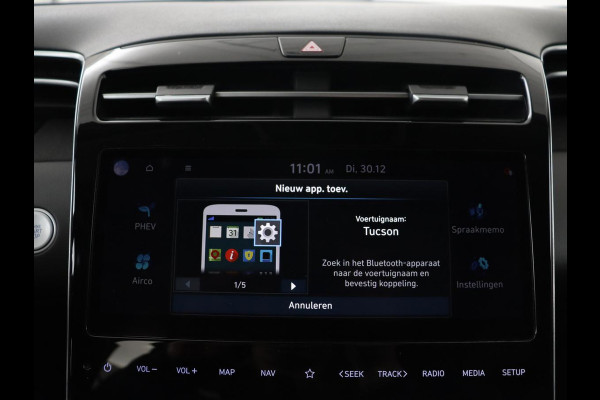 Hyundai Tucson 1.6 T-GDI PHEV Premium Sky 4WD | Panoramadak | Stoelventilatie | Leder | 360 Camera | Adaptive cruise | Memory | Achterbankverwarming | Carplay | Full LED | Navigatie | Plug In