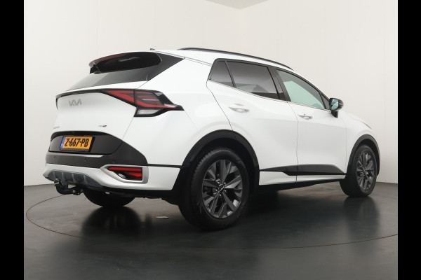 Kia Sportage 1.6 T-GDi Hybrid GT-Line Automaat Apple Carlpay/Android Auto - Cruise Control Adapatief - Dodehoekdetectie - Panorama Dak - Navigatie -  Stoel/Stuurverwarming - Trekhaak - Fabrieksgarantie tot 05-2031