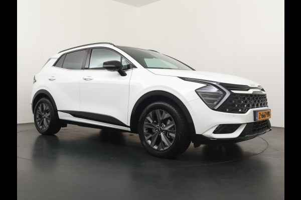 Kia Sportage 1.6 T-GDi Hybrid GT-Line Automaat Apple Carlpay/Android Auto - Cruise Control Adapatief - Dodehoekdetectie - Panorama Dak - Navigatie -  Stoel/Stuurverwarming - Trekhaak - Fabrieksgarantie tot 05-2031