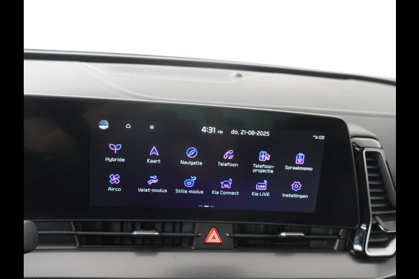 Kia Sportage 1.6 T-GDi Hybrid GT-Line Automaat Apple Carlpay/Android Auto - Cruise Control Adapatief - Dodehoekdetectie - Panorama Dak - Navigatie -  Stoel/Stuurverwarming - Trekhaak - Fabrieksgarantie tot 05-2031
