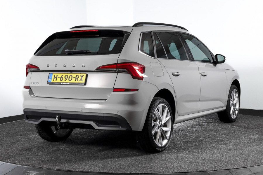 Škoda Kamiq 1.0 TSI 115 PK Sport Business - Automaat | Pano | Dig. Cockpit | Adapt. Cruise | Stoelverw. | PDC | Camera | NAV + App. Connect | ECC | Elek. Klep | Elek. Trekhaak | LM 18" |