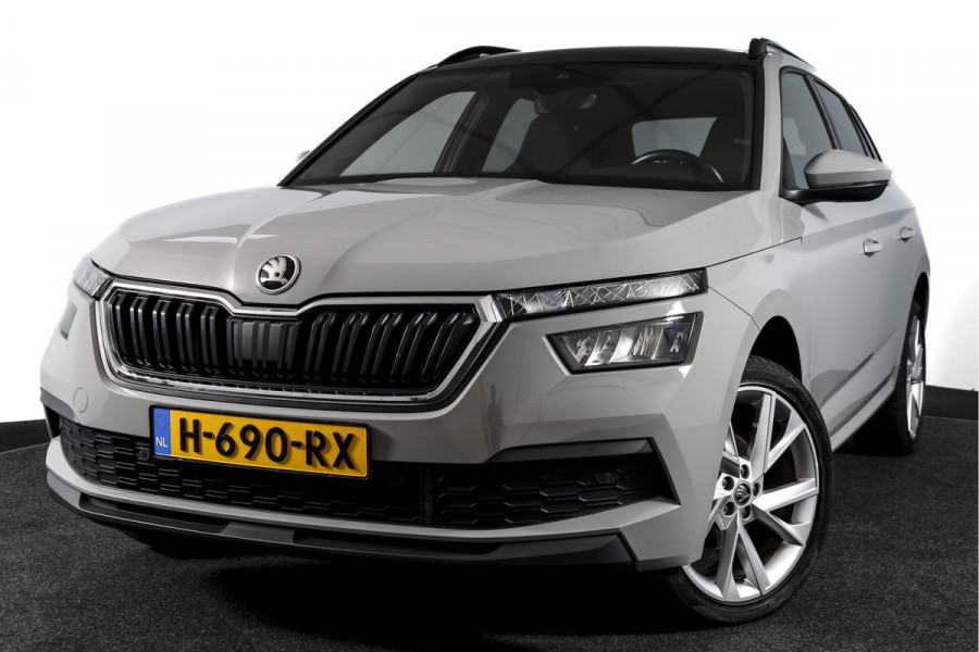 Škoda Kamiq 1.0 TSI 115 PK Sport Business - Automaat | Pano | Dig. Cockpit | Adapt. Cruise | Stoelverw. | PDC | Camera | NAV + App. Connect | ECC | Elek. Klep | Elek. Trekhaak | LM 18" |