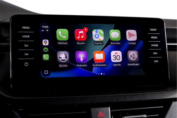 Škoda Kamiq 1.0 TSI 115 PK Sport Business - Automaat | Pano | Dig. Cockpit | Adapt. Cruise | Stoelverw. | PDC | Camera | NAV + App. Connect | ECC | Elek. Klep | Elek. Trekhaak | LM 18" |