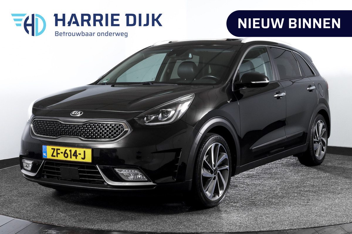 Kia Niro 1.6 GDi Hybrid ExecutiveLine - Automaat Orig. NL | S/K-Dak | Adapt. Cruise | Stoel-+Stuurverw. | PDC | Camera | NAV + App. Connect  | ECC | JBL | Afn. Trekhaak | LM 18" |