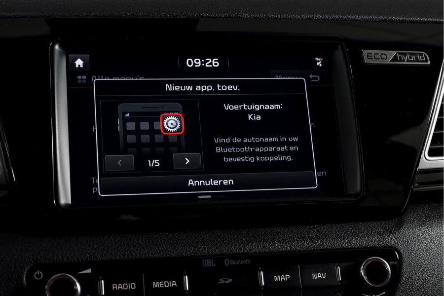 Kia Niro 1.6 GDi Hybrid ExecutiveLine - Automaat Orig. NL | S/K-Dak | Adapt. Cruise | Stoel-+Stuurverw. | PDC | Camera | NAV + App. Connect  | ECC | JBL | Afn. Trekhaak | LM 18" |