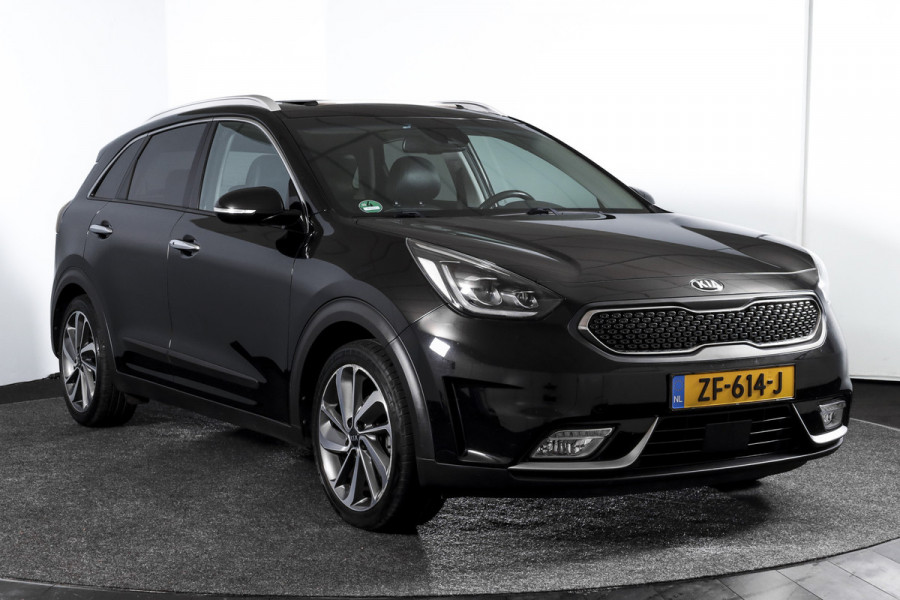 Kia Niro 1.6 GDi Hybrid ExecutiveLine - Automaat Orig. NL | S/K-Dak | Adapt. Cruise | Stoel-+Stuurverw. | PDC | Camera | NAV + App. Connect  | ECC | JBL | Afn. Trekhaak | LM 18" |