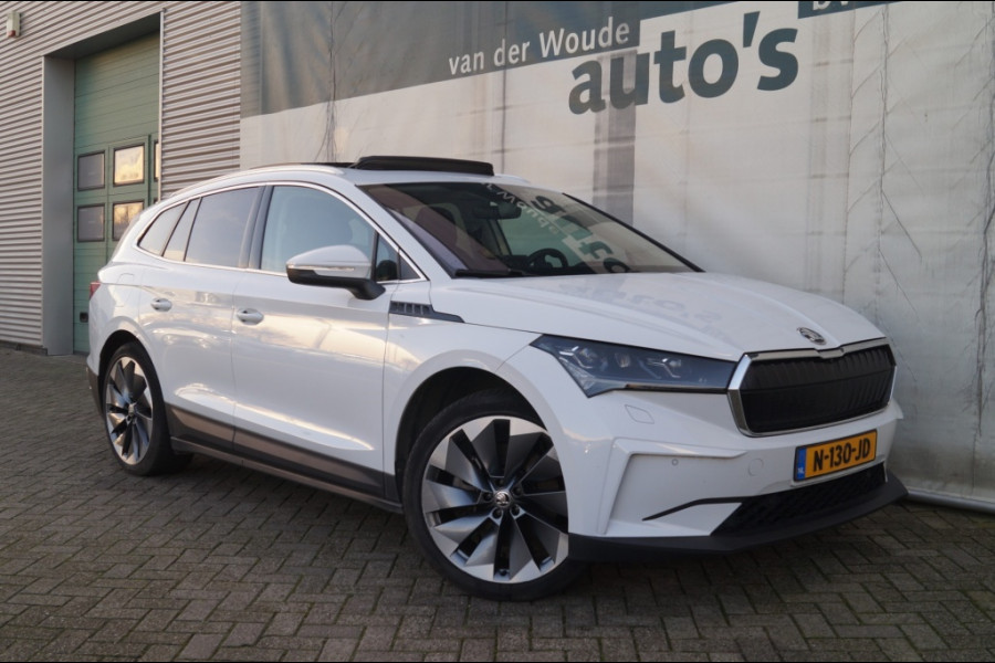 Škoda ENYAQ iV 80 First Edition High -PANO-LEER-LED-TREKHAAK-