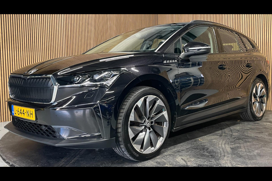 Škoda ENYAQ iV 60|90% SOH|VOLLEDER|PANO|ANDROID AUTO/APPLE CARPLAY|CAMERA|NAVIGATIE|STUURVERWARMING|NL-AUTO|NAP|1e EIG|INCL.BTW|