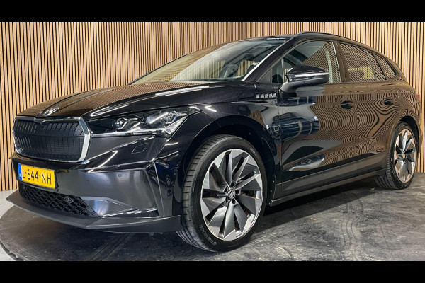 Škoda ENYAQ iV 60|90% SOH|VOLLEDER|PANO|ANDROID AUTO/APPLE CARPLAY|CAMERA|NAVIGATIE|STUURVERWARMING|NL-AUTO|NAP|1e EIG|INCL.BTW|