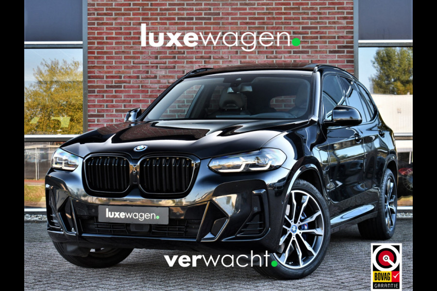 BMW X3 xDrive30e M-Sport Pano M-zetels ACC HUD H/K 20inch