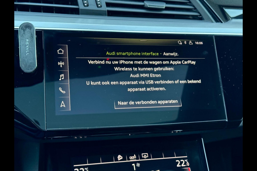 Audi e-tron E-tron 50 quattro Launch edition Black 71 kWh Pano/Memory