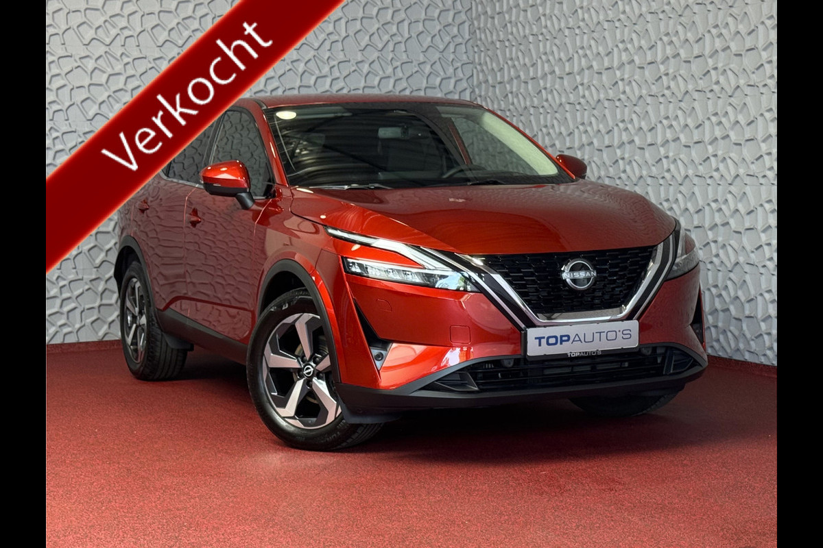 Nissan QASHQAI 1.3 MHEV 140PK N-CONNECTA XL.NAVI HEADUP 360.CAM VIR.COCKPIT STOEL/STUUR/RUIT.VERW. PILOT.ASS 05/2024