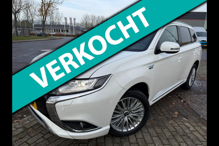 Mitsubishi Outlander 2.4 PHEV HYBRIDE 2020 230PK INTENSE+ SPORT ALCANTARA LEDER
