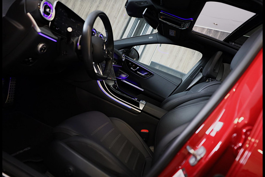 Mercedes-Benz C-Klasse 300 e AMG 63 Look / Burmester / Head Up / 360 Camera / Acc / Elek Stoelen / Full Leder / Open Pano / 20 Inc