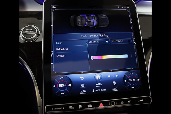 Mercedes-Benz C-Klasse 300 e AMG 63 Look / Burmester / Head Up / 360 Camera / Acc / Elek Stoelen / Full Leder / Open Pano / 20 Inc