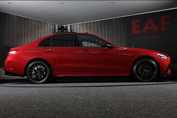 Mercedes-Benz C-Klasse 300 e AMG 63 Look / Burmester / Head Up / 360 Camera / Acc / Elek Stoelen / Full Leder / Open Pano / 20 Inc