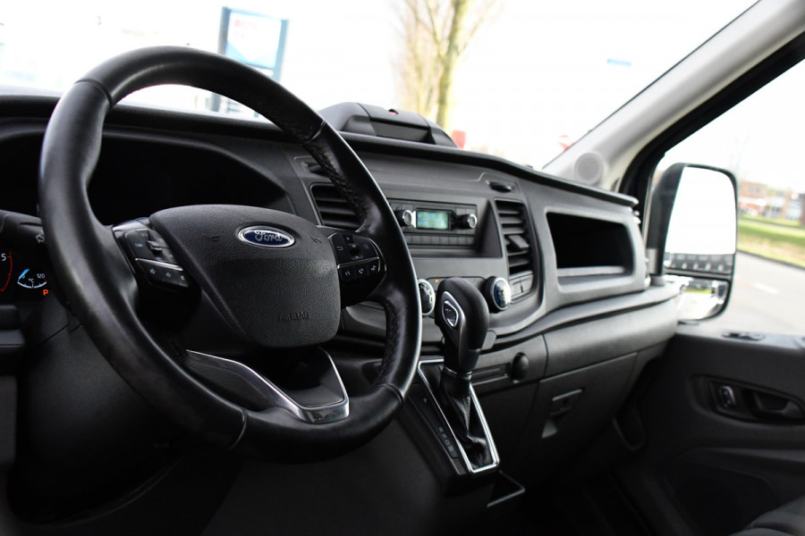 Ford Transit 350 2.0 TDCI L2H2 PB Edition Cruise, Sensoren, 130pk, Automaat, Trekhaak, Airco, Radio, Uniek!