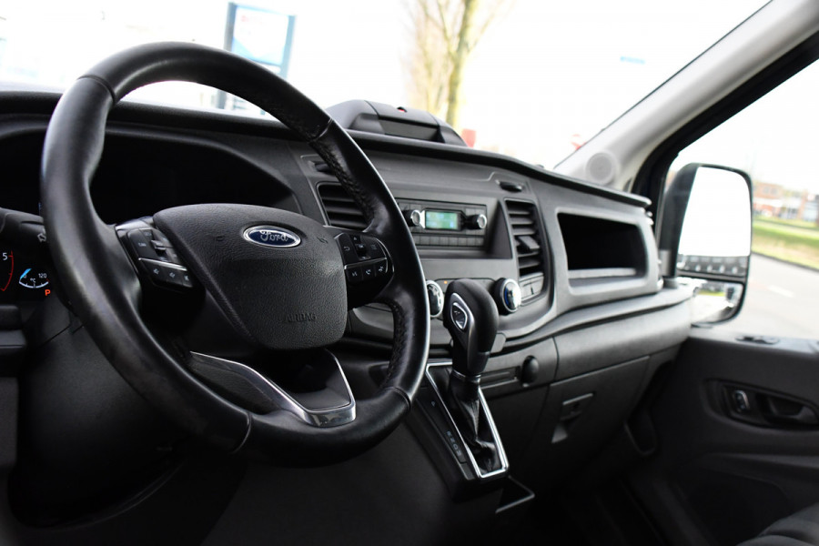 Ford Transit 350 2.0 TDCI L2H2 PB Edition Cruise, Sensoren, 130pk, Automaat, Trekhaak, Airco, Radio, Uniek!