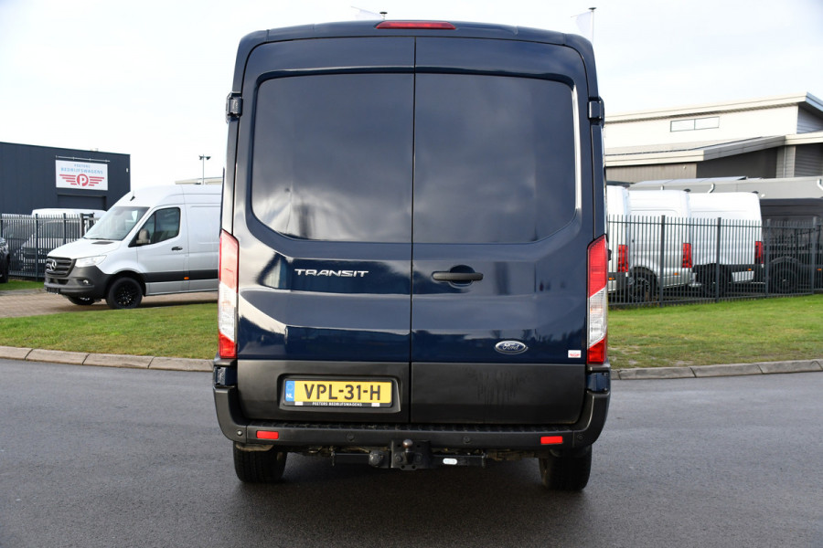 Ford Transit 350 2.0 TDCI L2H2 PB Edition Cruise, Sensoren, 130pk, Automaat, Trekhaak, Airco, Radio, Uniek!