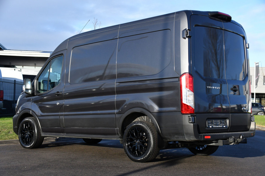 Ford Transit 350 2.0 TDCI L2H2 Raptor Edition Camera, Cruise, Carplay, Xenon, 170pk, Stoelverwarming, Automaat, Trekhaak, Uniek!