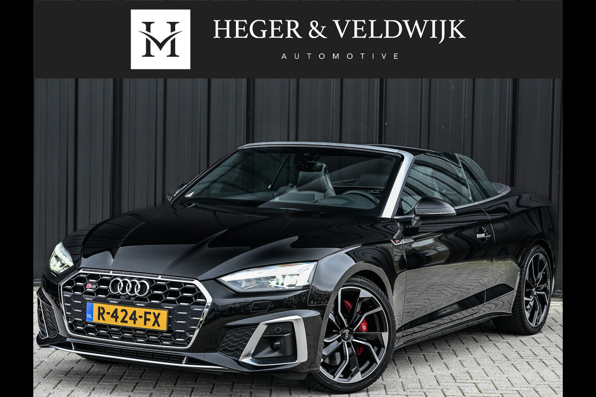 Audi A5 Cabriolet 3.0 TFSI S5 quattro · Head-up ·Trekhaak · Massage · Matrix led · RS-seats · 360 Camera · Keyless · Memory seats · Carb