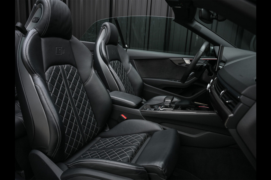 Audi A5 Cabriolet 3.0 TFSI S5 quattro · Head-up ·Trekhaak · Massage · Matrix led · RS-seats · 360 Camera · Keyless · Memory seats · Carb