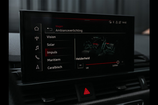 Audi A5 Cabriolet 3.0 TFSI S5 quattro · Head-up ·Trekhaak · Massage · Matrix led · RS-seats · 360 Camera · Keyless · Memory seats · Carb