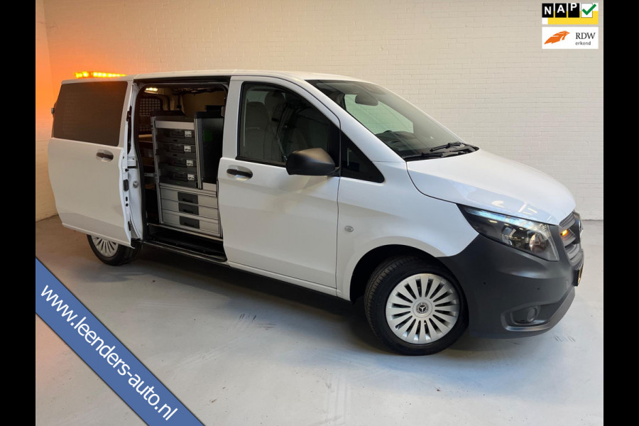 Mercedes-Benz Vito Automaat Servicewagen 116 CDI 160pk euro6 Lang 3 persoons, BOTT Inrichting, Victron Omvormer, RIJKLAARPRIJS!