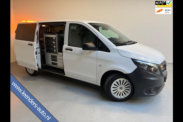 Mercedes-Benz Vito Automaat Servicewagen 116 CDI 160pk euro6 Lang 3 persoons, BOTT Inrichting, Victron Omvormer, RIJKLAARPRIJS!