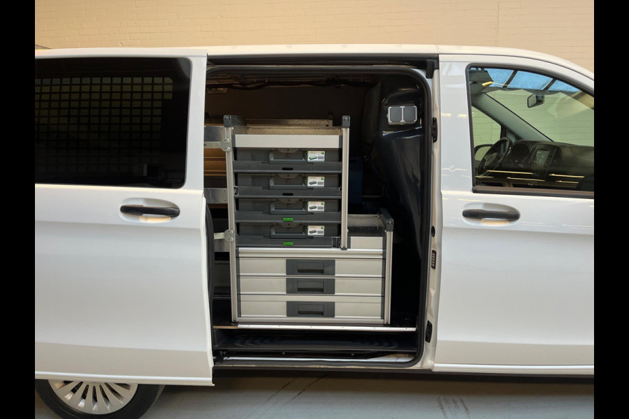 Mercedes-Benz Vito Automaat Servicewagen 116 CDI 160pk euro6 Lang 3 persoons, BOTT Inrichting, Victron Omvormer, RIJKLAARPRIJS!