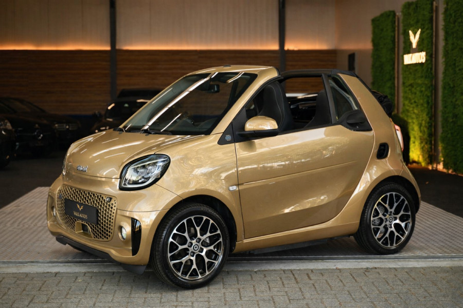 Smart Fortwo cabrio EQ Comfort PLUS - Incl. BTW - Leer - Stoel- en Stuurverwarming - LED Lampen - Achteruitrijcamera