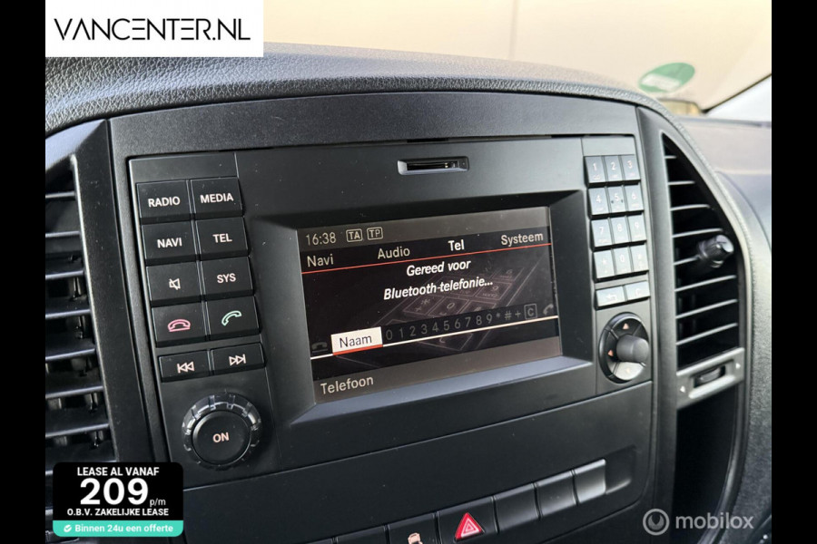 Mercedes-Benz Vito Bestel 114 CDI Lang 140PK Automaat Navi EURO 6