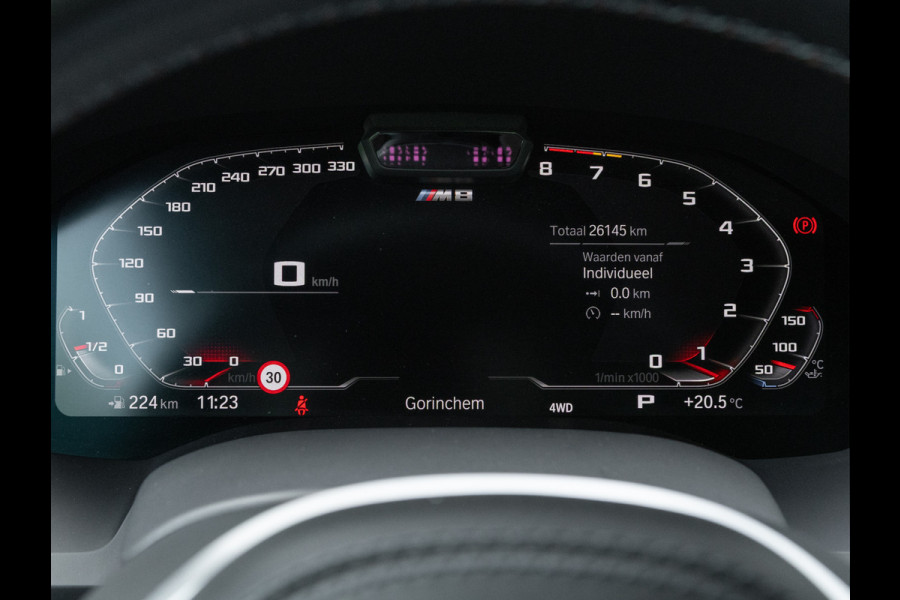 BMW 8 Serie M8 Competition Cabrio - Individual "Atlantisblue metallic" - Carbon Brakes