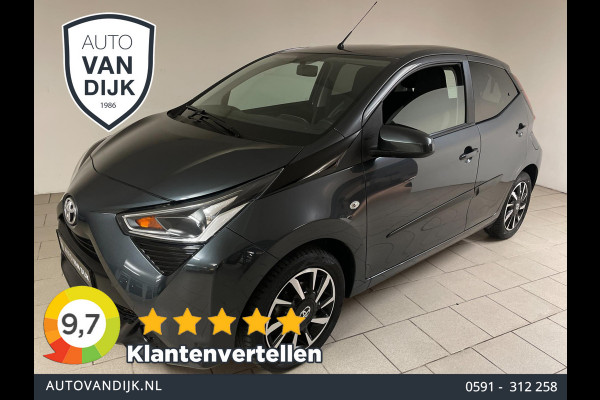 Toyota Aygo 1.0 VVT-i x-play AIRCO NAVI VIA APP BLUETOOTH ELEK RAMEN CENT VERG VELGEN 5DRS PRIVACYGLAS NIEUWSTAAT