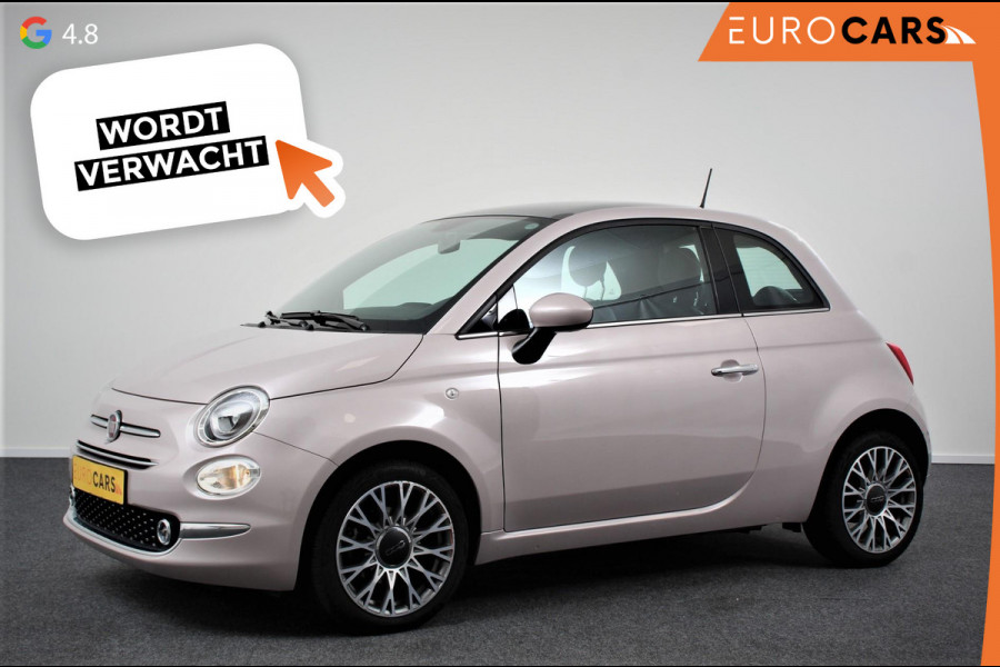 Fiat 500 1.2 Lounge | Lederen Bekleding | Climate control | Panorama dak | Parkeer sensoren | Bluetooth | Lichtmetalen velgen