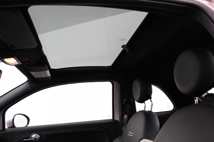 Fiat 500 1.2 Lounge | Lederen Bekleding | Climate control | Panorama dak | Parkeer sensoren | Bluetooth | Lichtmetalen velgen