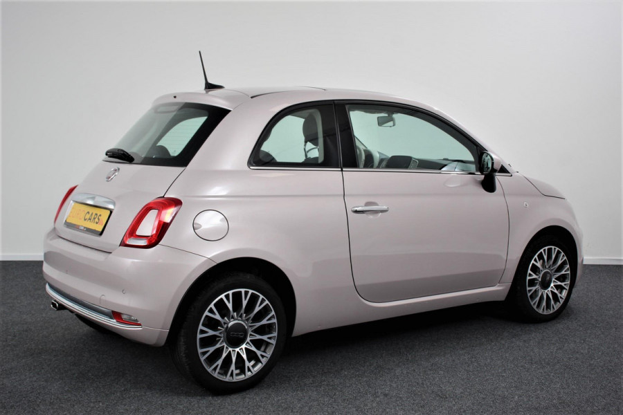 Fiat 500 1.2 Lounge | Lederen Bekleding | Climate control | Panorama dak | Parkeer sensoren | Bluetooth | Lichtmetalen velgen
