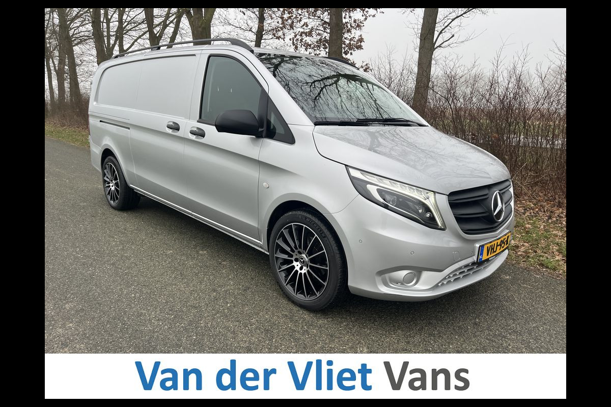 Mercedes-Benz Vito 116 CDI 164pk E6 Extra Lang Lease €381 p/m, Leder, Led, Airco, Navi+Camera, PDC V+A, 19 inch LMV, Onderhoudshistorie aanwezig