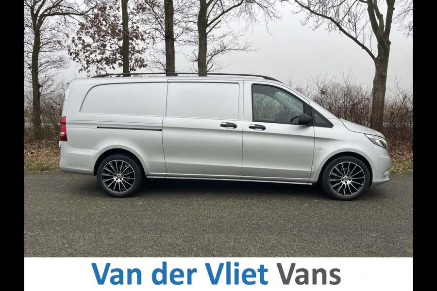 Mercedes-Benz Vito 116 CDI 164pk E6 Extra Lang Lease €381 p/m, Leder, Led, Airco, Navi+Camera, PDC V+A, 19 inch LMV, Onderhoudshistorie aanwezig