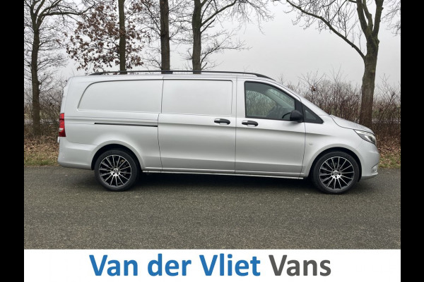 Mercedes-Benz Vito 116 CDI 164pk E6 Extra Lang Lease €381 p/m, Leder, Led, Airco, Navi+Camera, PDC V+A, 19 inch LMV, Onderhoudshistorie aanwezig