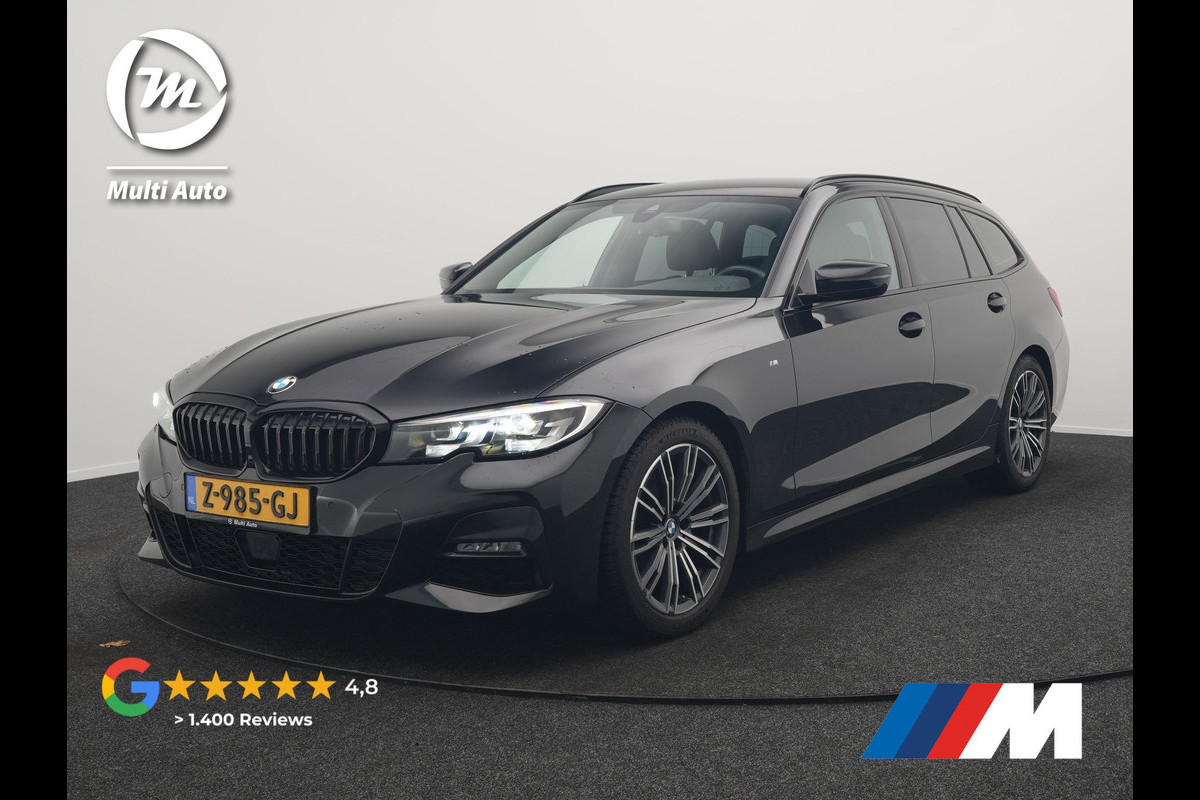 BMW 3 Serie Touring 320i M Sport 184pk | Adaptive Cruise | Alcantara Sportstoelen Verwarmd | Apple Carplay | Sfeerverlichting | Virtual | Navigatie | DAB |