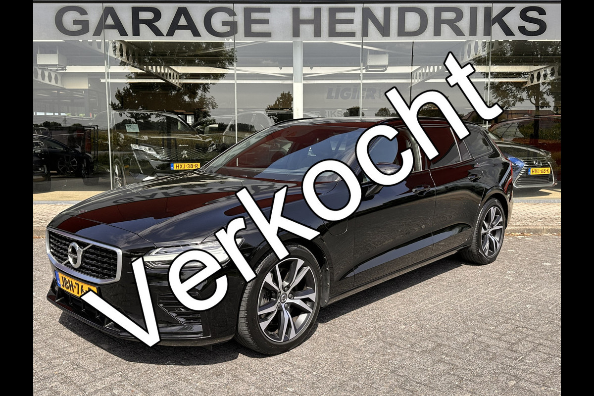 Volvo V60 2.0 T8 Twin Engine AWD R-Design | Pano | 360 Cam | H&K | Luxury Line | HUD | occasion