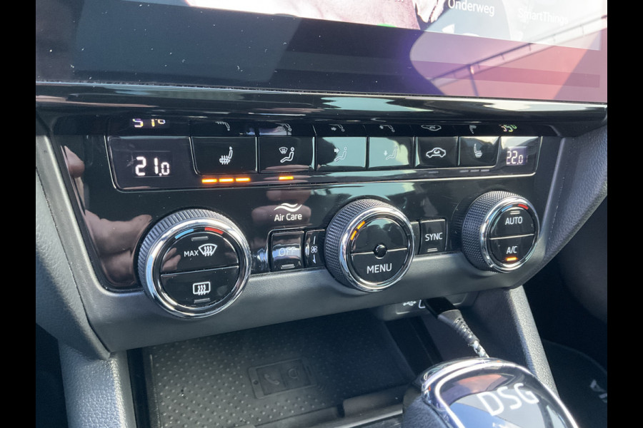 Škoda Octavia Combi 1.5 TSI Au7 Leer Panodak Trekhaak Stoelverw. Carplay Greentech Business Edition Plus