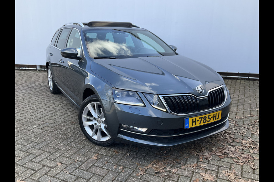 Škoda Octavia Combi 1.5 TSI Au7 Leer Panodak Trekhaak Stoelverw. Carplay Greentech Business Edition Plus