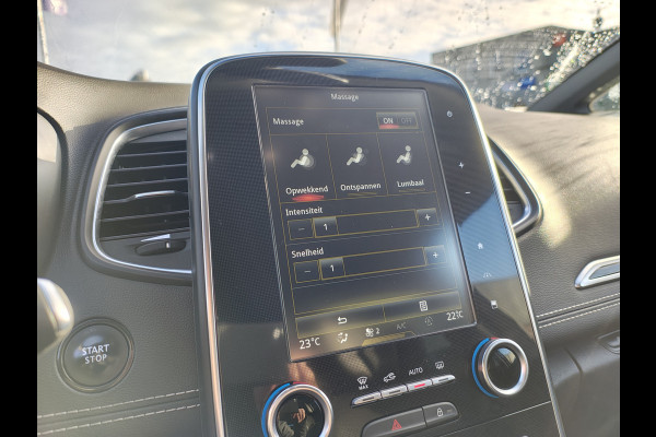 Renault Scénic 1.3TCe 141PK 3D-Navi Camera Lmv 20" Bose®-Sound Trekhaak Ecc Cruise Control Pdc Apple Carplay/Android Keyless Stoelverwarming+Massage Multi-Sense Led Regen-Lichtsensor Parkeer assistent Zeer complete Scenic, vanaf 2020 door ons onderhouden!