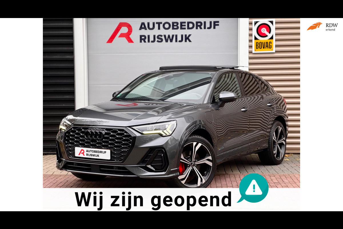 Audi Q3 Sportback 45 TFSI e S Edition Pano/B&O/Keyless/Trekhaak
