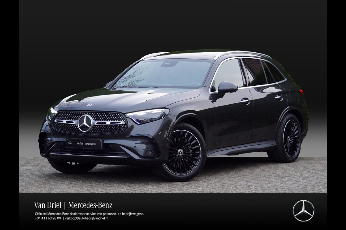 Mercedes-Benz GLC GLC 300 e 4M AMG Line | Achterasbesturing Luchtvering Burmester Trekhaak Memory Distronic