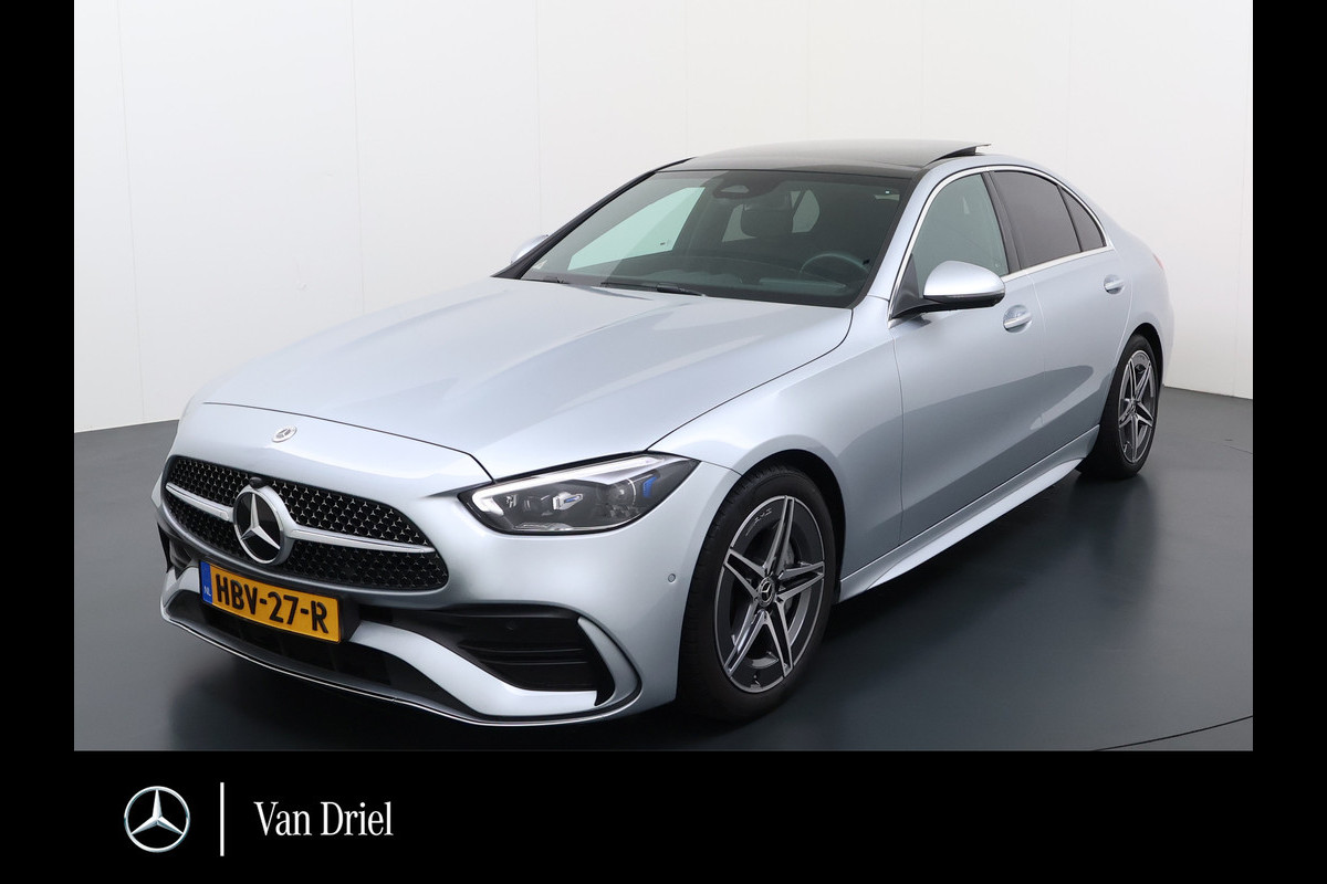 Mercedes-Benz C-Klasse 180 AMG Line | Pano Memory Keyless Digital 360 Camera