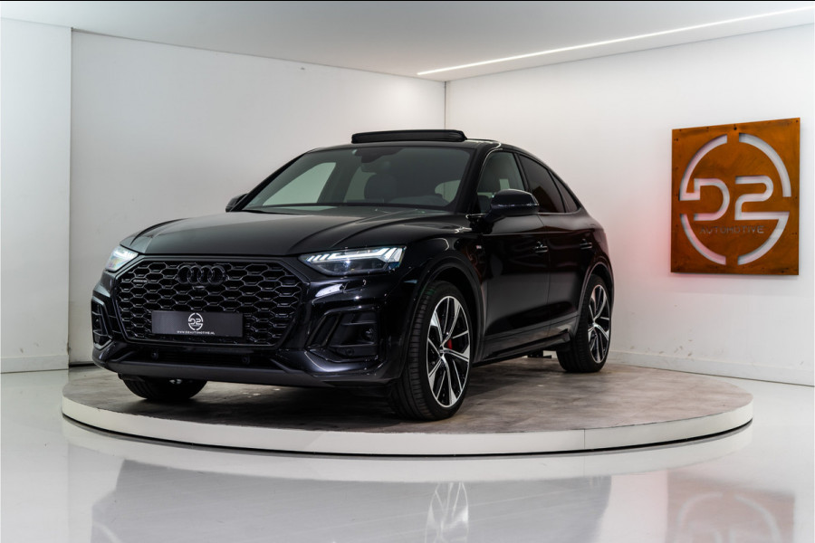 Audi Q5 Sportback 55 TFSI e S Edition Competition 367PK | Pano | Matrix | B&O | Leder | Keyles | Luchtvering | 12 MND Garantie